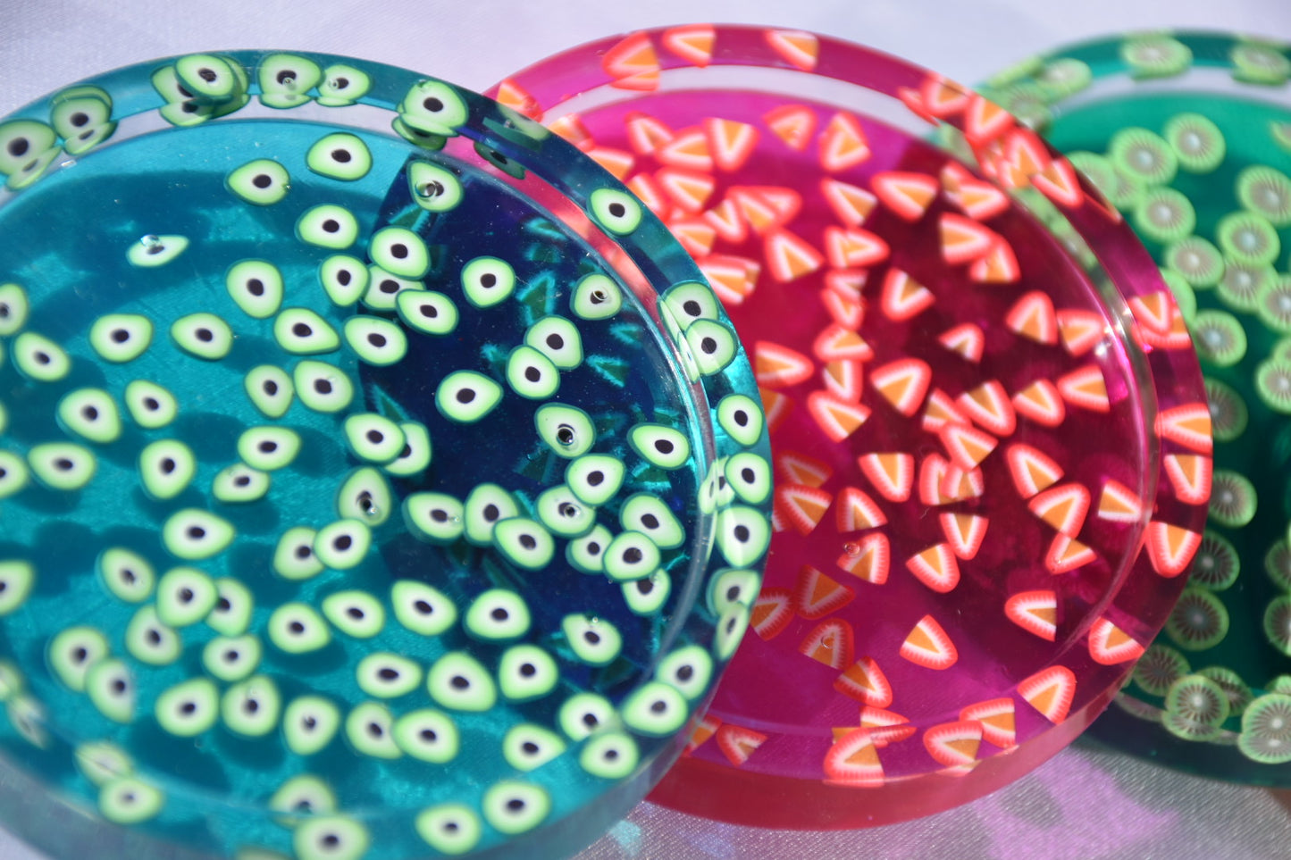 Tutti Fruity Coasters