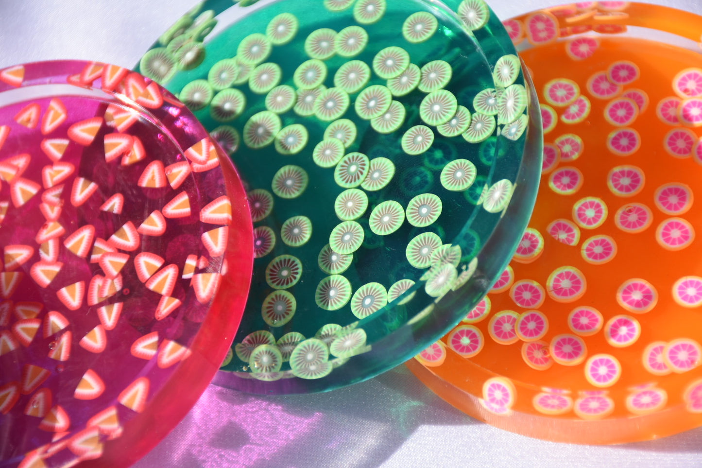 Tutti Fruity Coasters