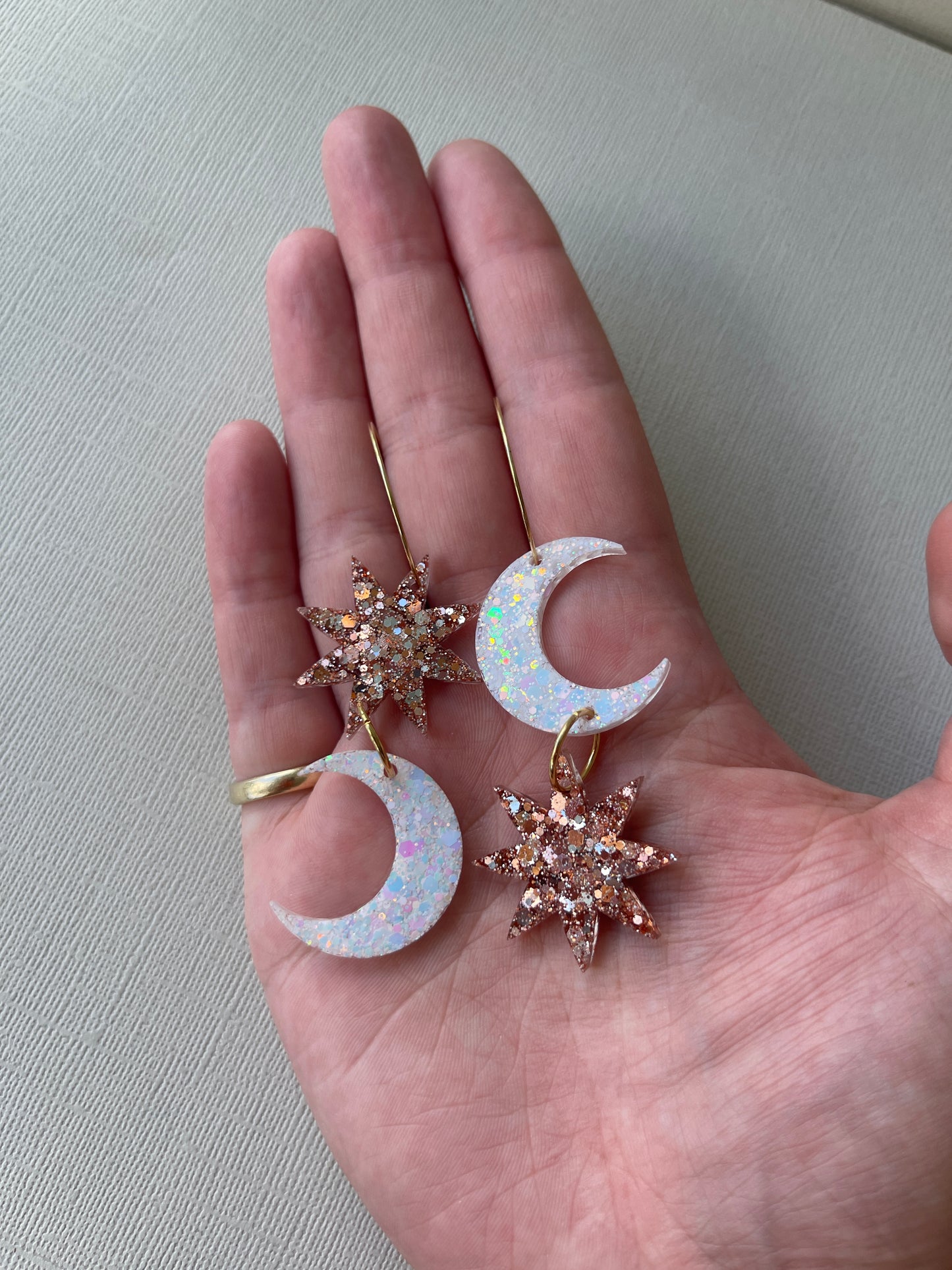 Sun/Moon Hoops