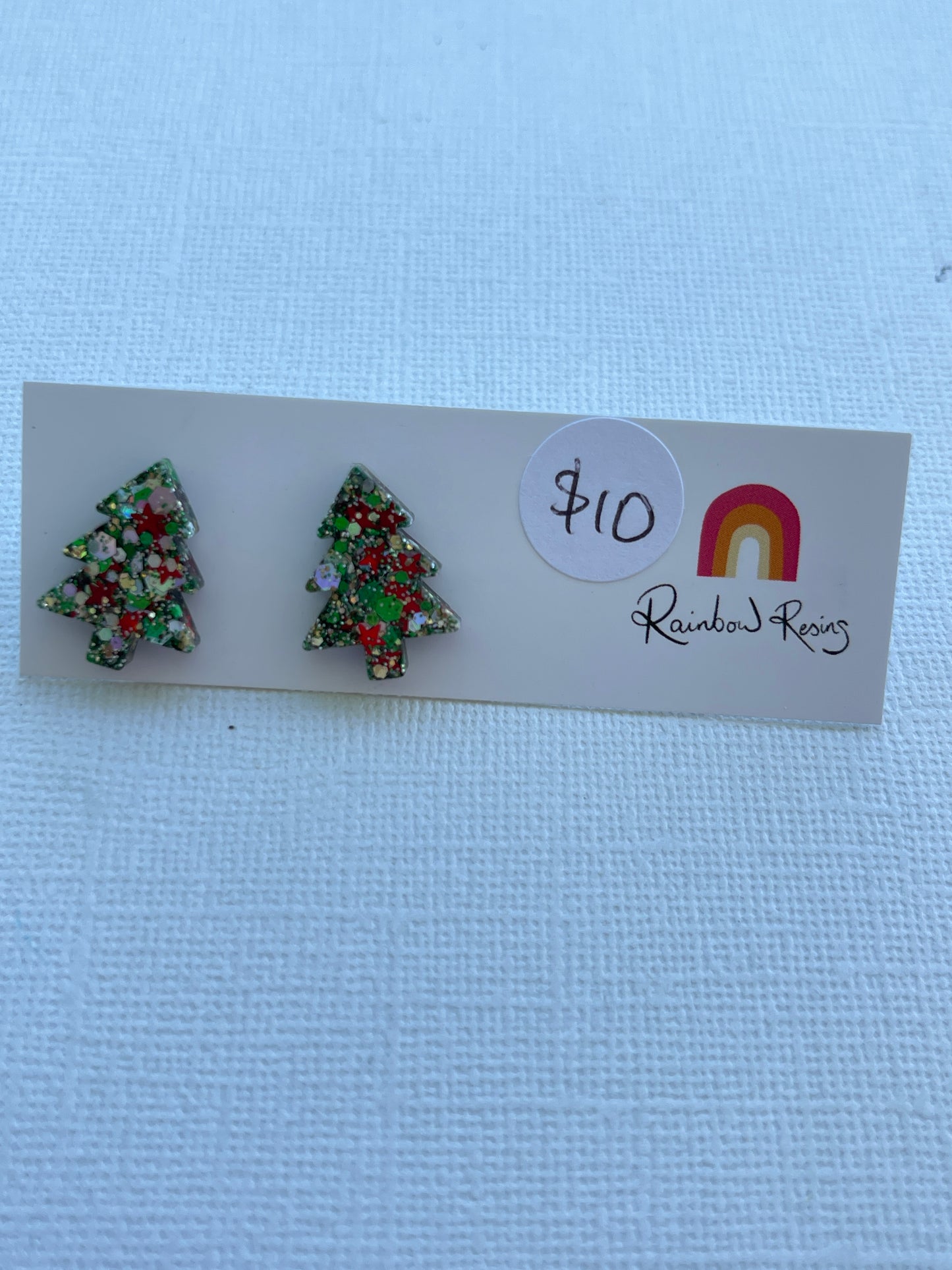 Christmas Tree Stud - All Wrapped Up