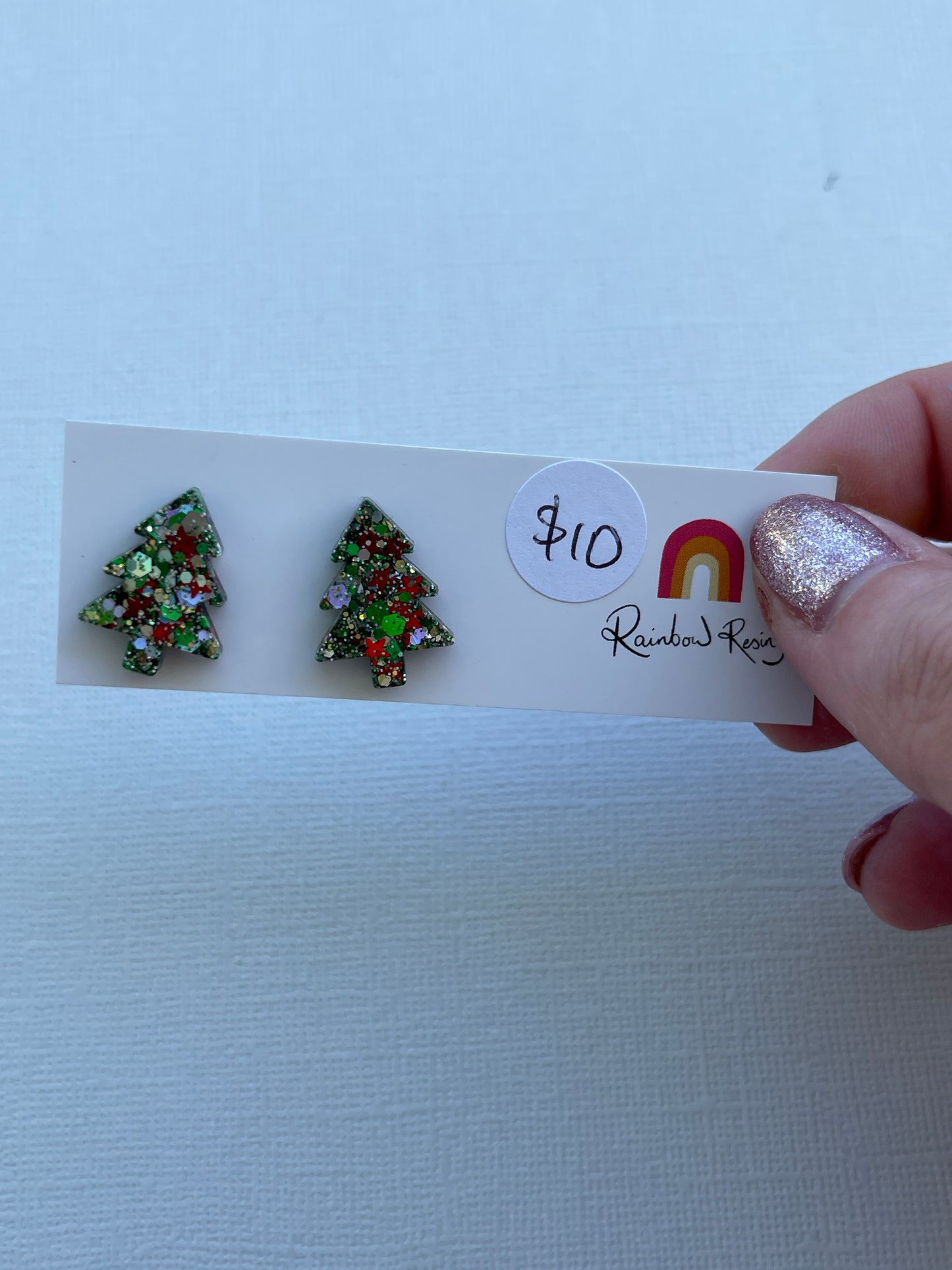 Christmas Tree Stud - All Wrapped Up