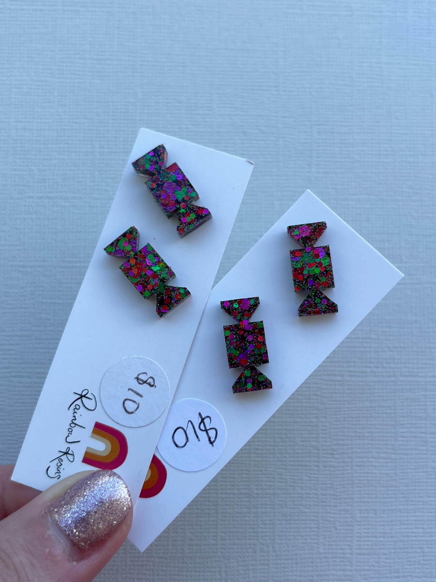 Christmas Cracker Stud - Merry Christmas