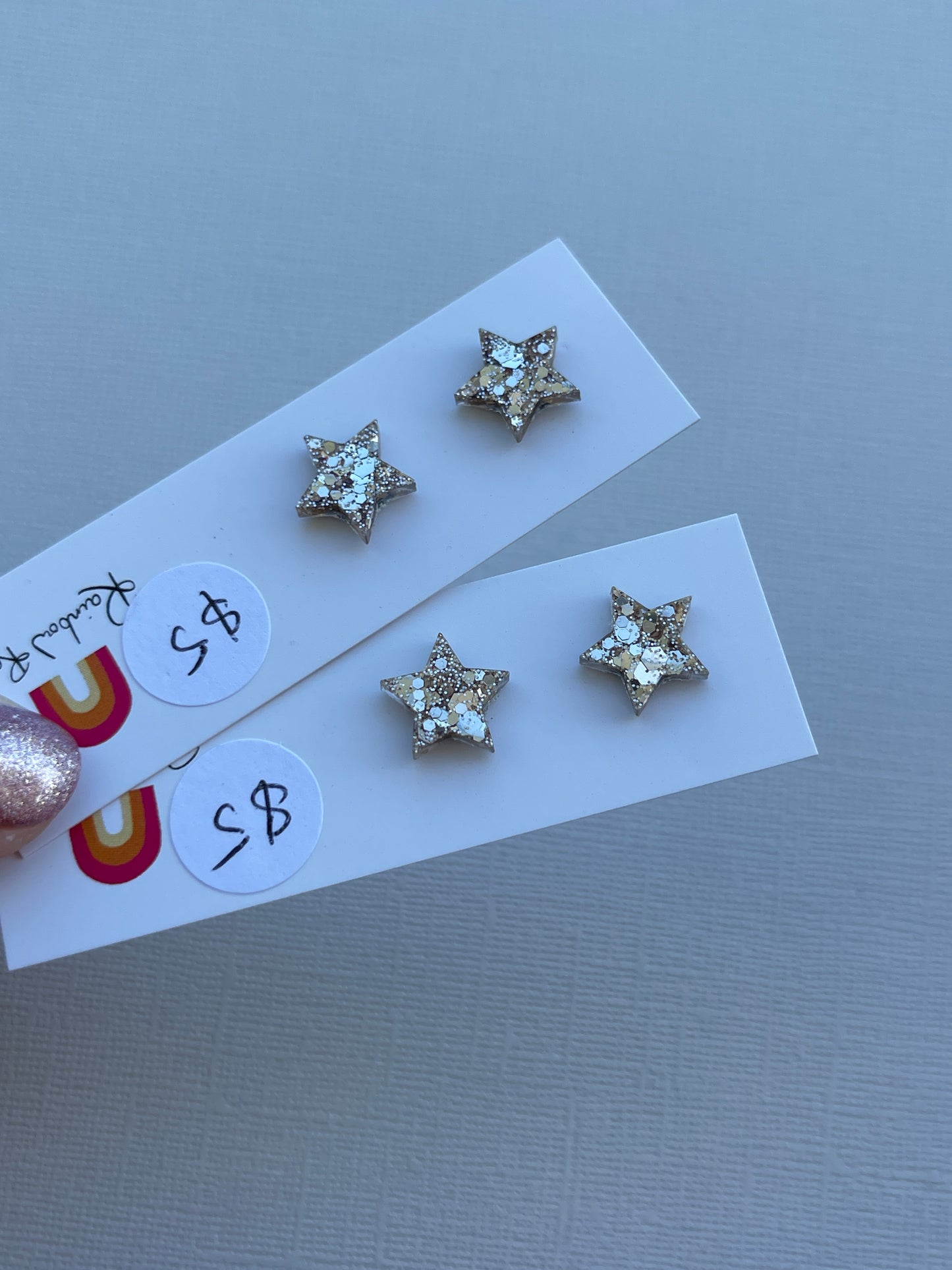 Star Stud - Antique Gold