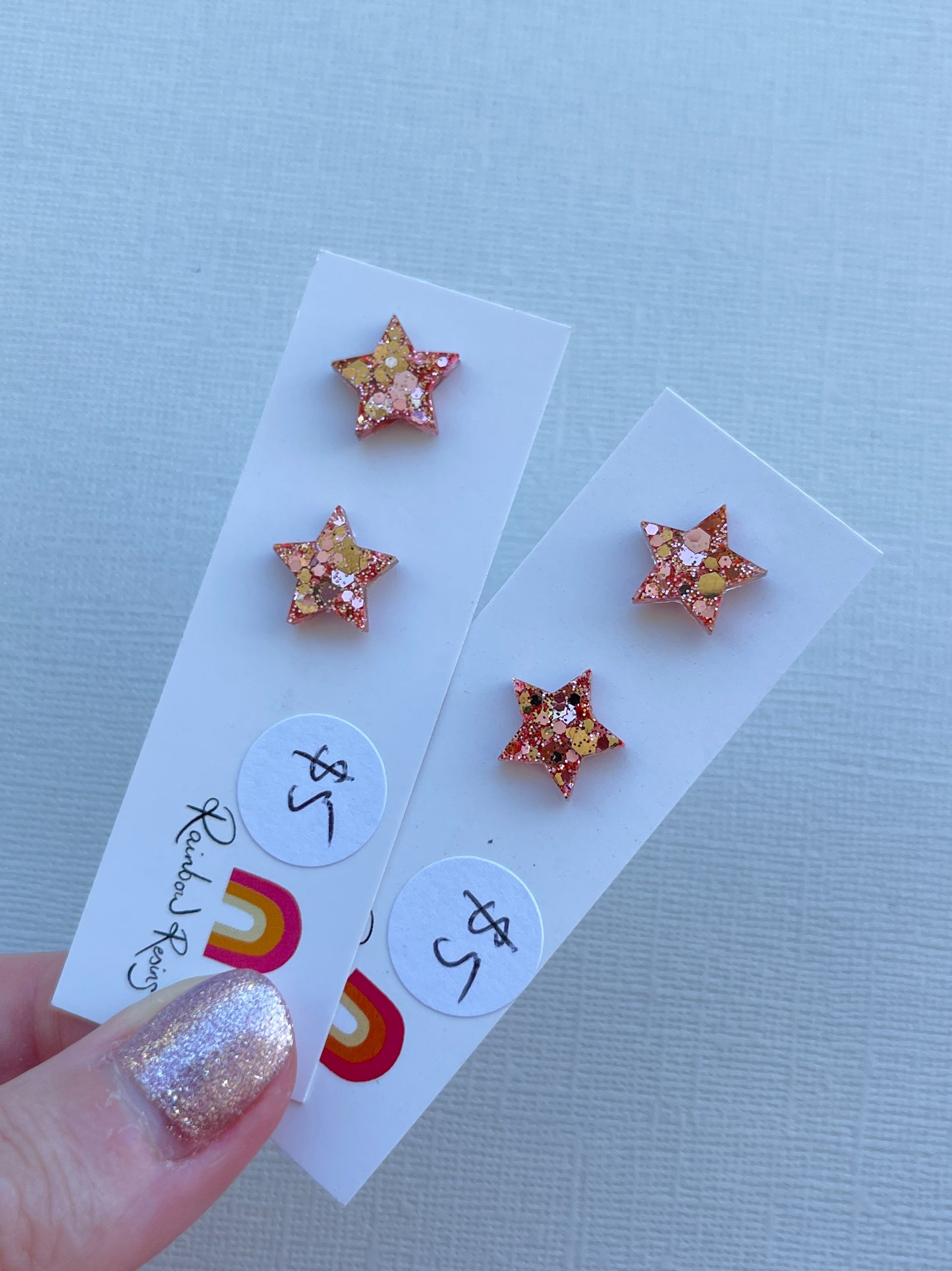 Star Stud - Rose Gold