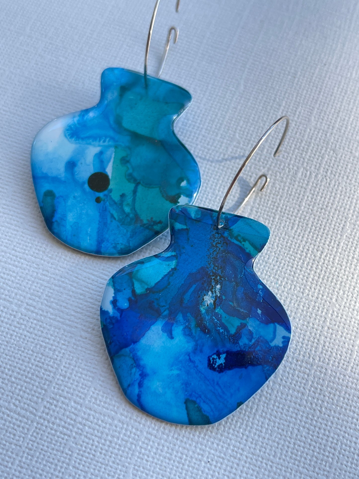 Blue Marble - Vase Hoop