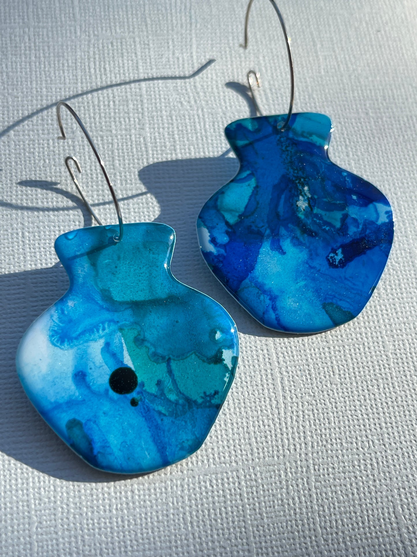 Blue Marble - Vase Hoop