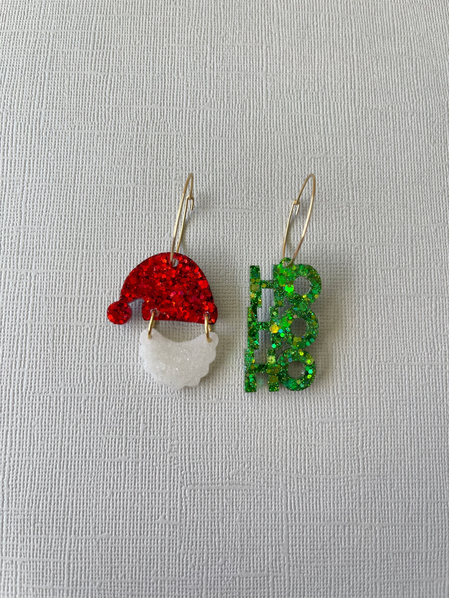 Santa/HoHoHo Hoops