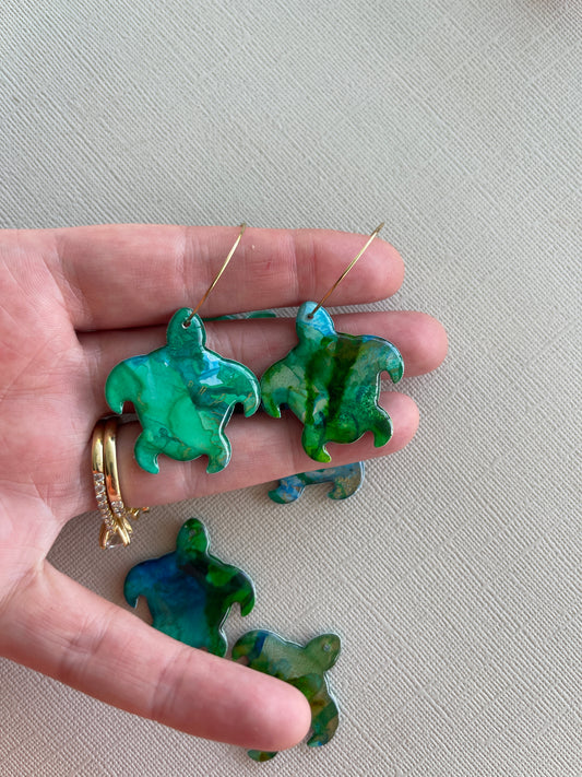 Turtle Artwork Hoops