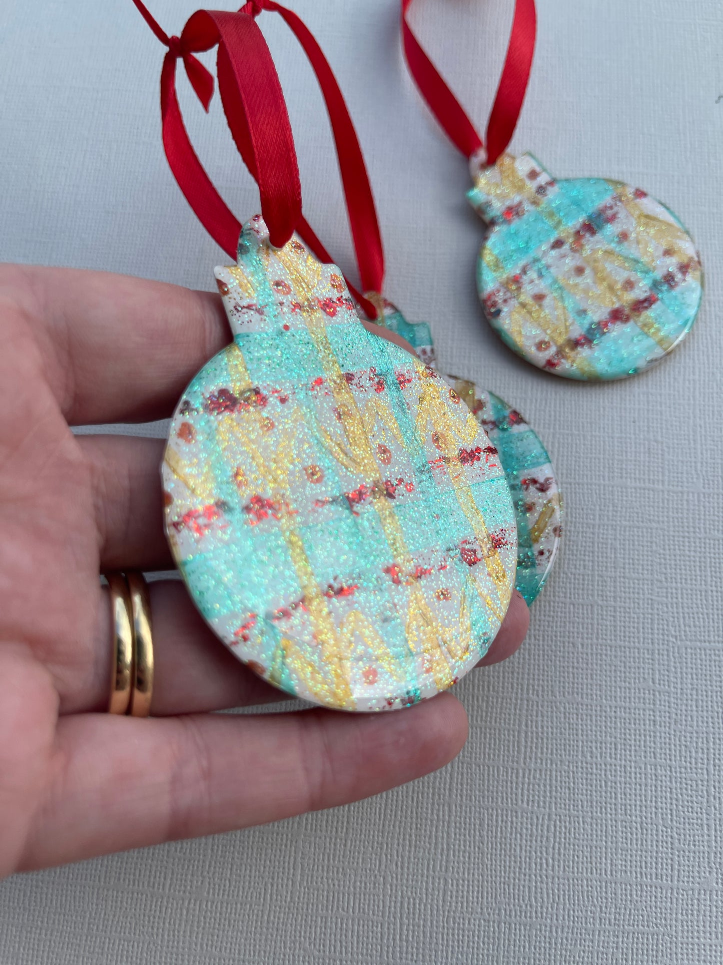 Christmas Bauble Decoration - Christmas Shimmer