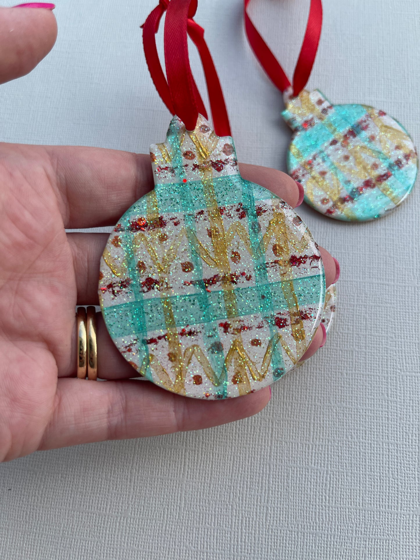 Christmas Bauble Decoration - Christmas Shimmer