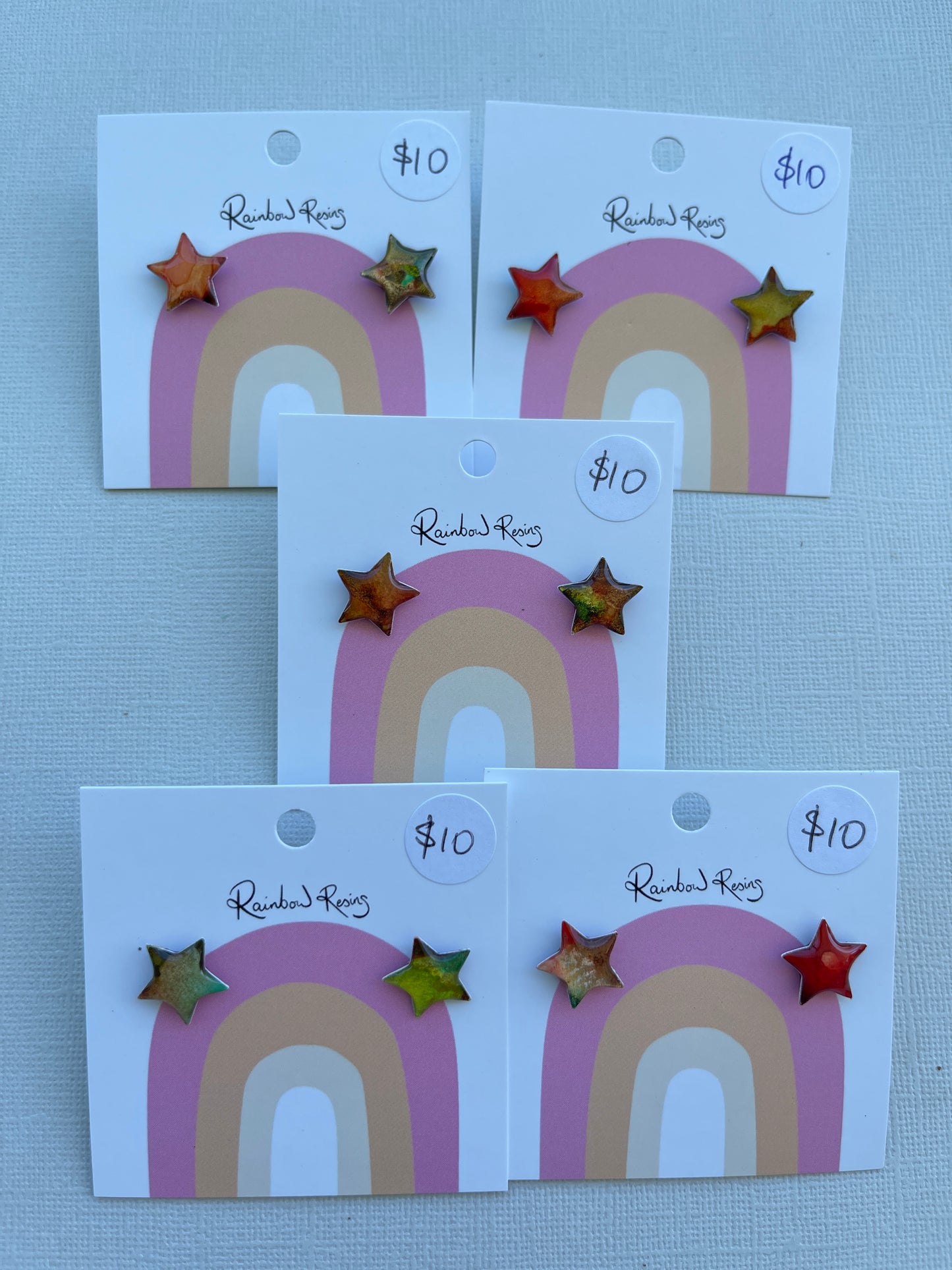 Star Stud - Christmas Marble