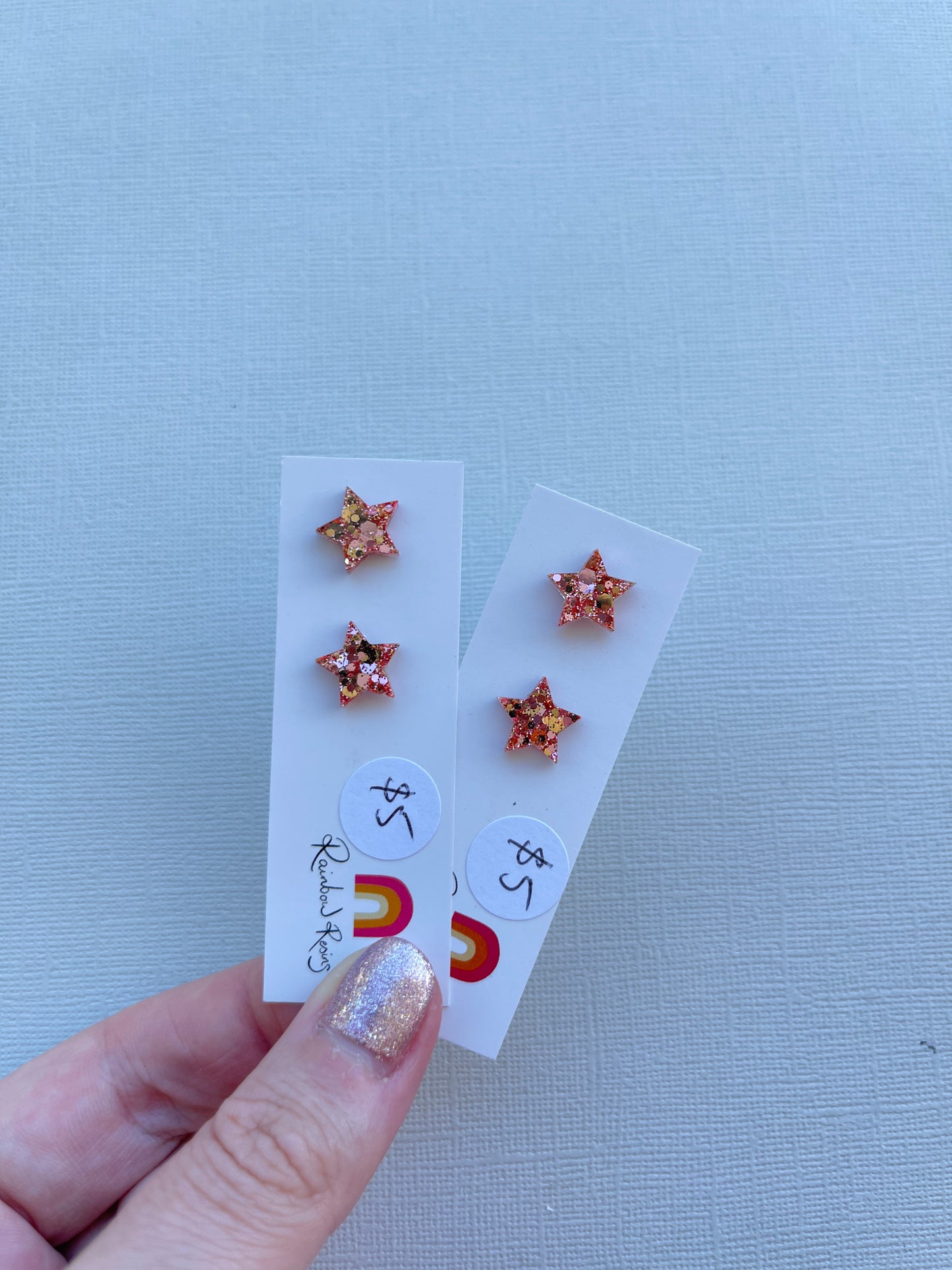 Star Stud - Rose Gold