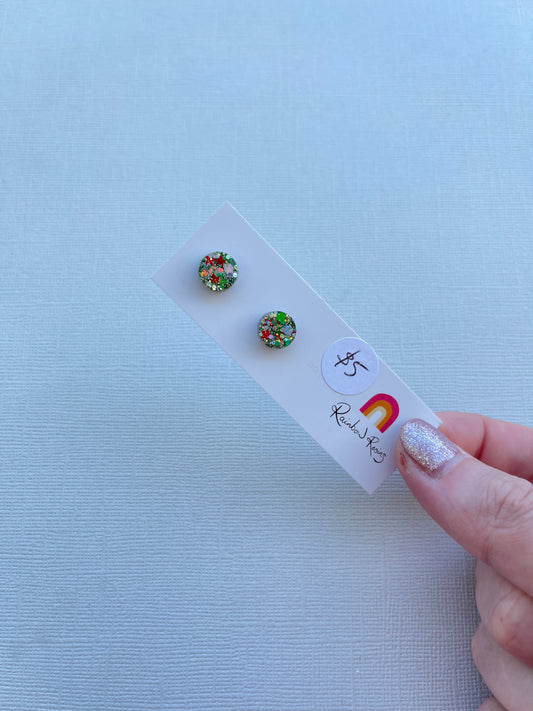 Christmas Micro Studs - All Wrapped Up