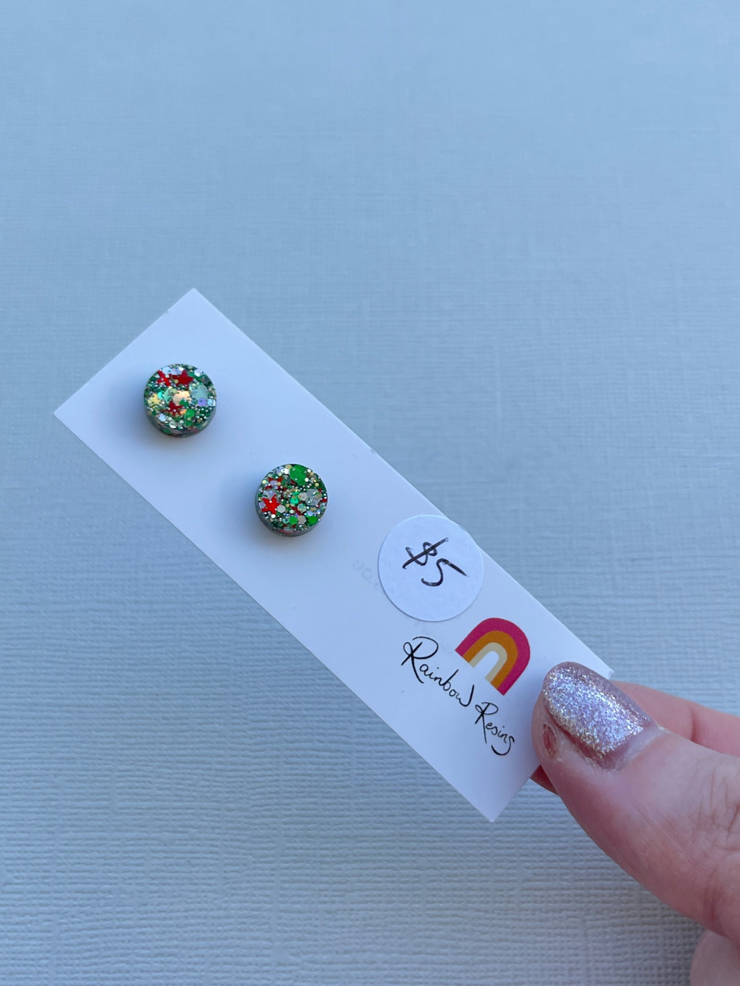Christmas Micro Studs - All Wrapped Up